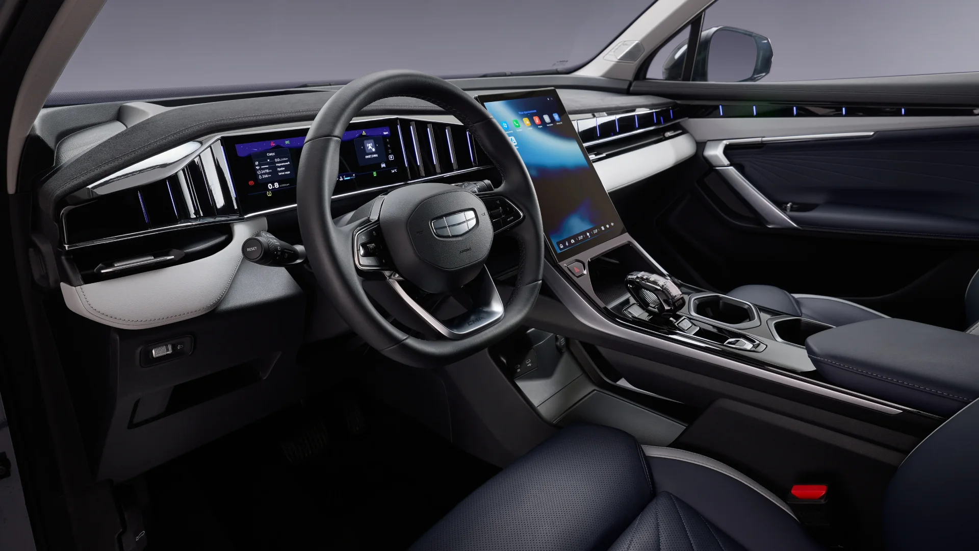 Geely Atlas Sport: интерьер
